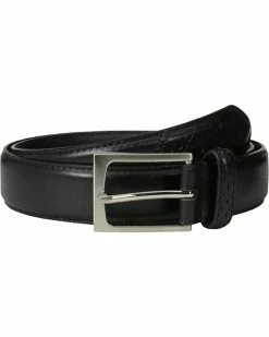 Florsheim Belts Full Grain Leather Belt with Wing Tip Style Tail 32mm