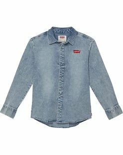 Levi's® Kids Button-Up Denim Shirt (Big Kids) | Shirts & Tops