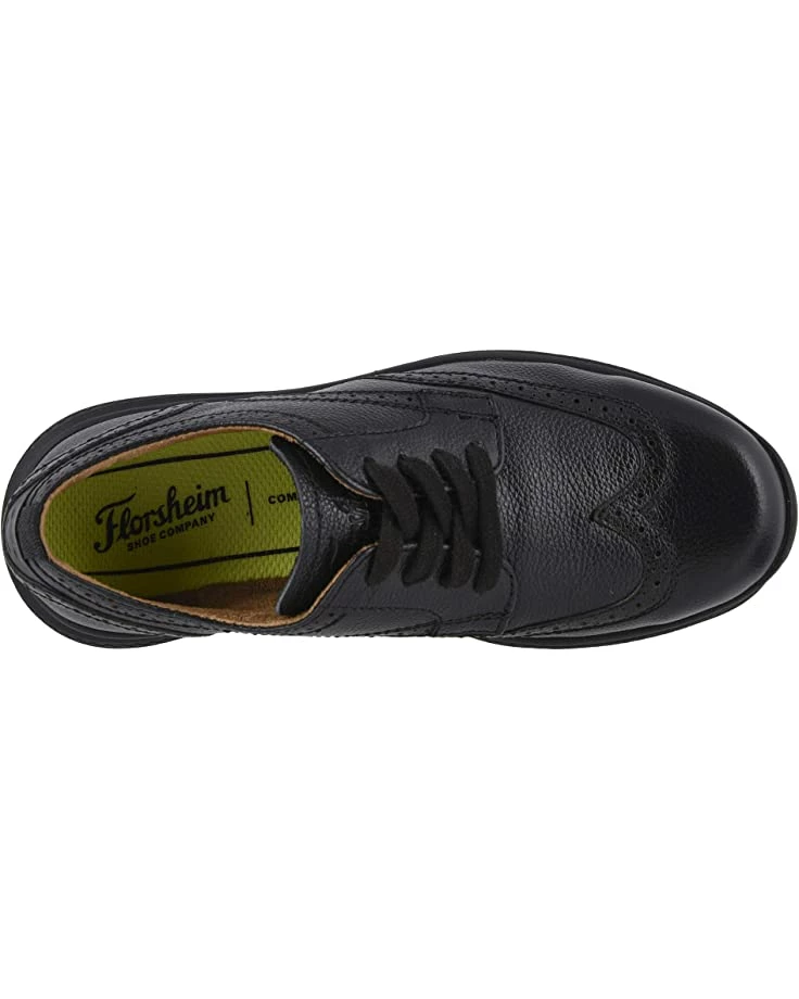 Florsheim Kids Oxfords Great Lakes Wing Tip Ox Jr. (Toddler/Little Kid/Big Kid) - Image 2