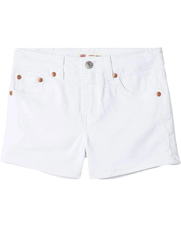 Levi's® Kids Denim Shorty Shorts (Big Kid)