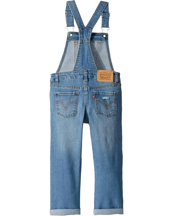 Levi's® Kids Girlfriend Overall (Big Kids) | Pants - Image 2