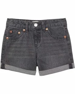 Levi's® Kids Girlfriend Fit Shorty Shorts (Big Kids)