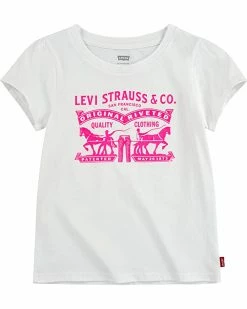 Levi's® Kids Babydoll Graphic T-Shirt (Big Kids) | Shirts & Tops