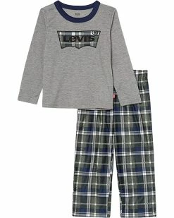 Levi's® Kids Pajama Two-Piece Set (Little Kids/Big Kids) | Sleepwear
