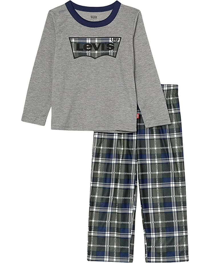 Levi's® Kids Pajama Two-Piece Set (Little Kids/Big Kids) | Sleepwear
