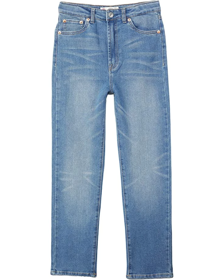 Levi's® Kids Ribcage Straight Ankle Jeans (Big Kids) - Image 4
