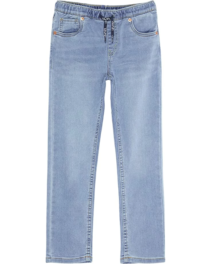 Levi's® Kids Skinny Fit Elastic Waistband Jeans (Little Kids) - Image 3