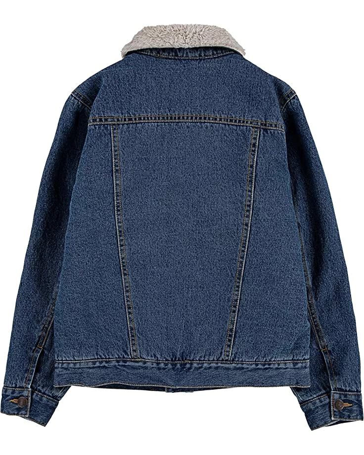 Levi's® Kids Sherpa Lined Trucker Jacket (Big Kids) | Coats & Outerwear - Image 2